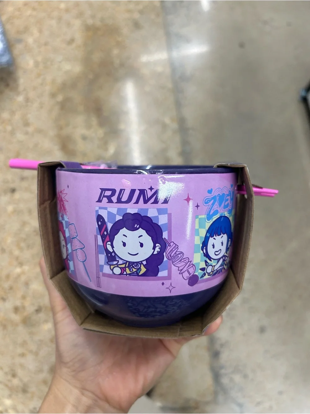 Kpop Demon Hunter Ramen Bowl bundle